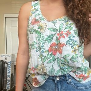 Floral Tank Top
